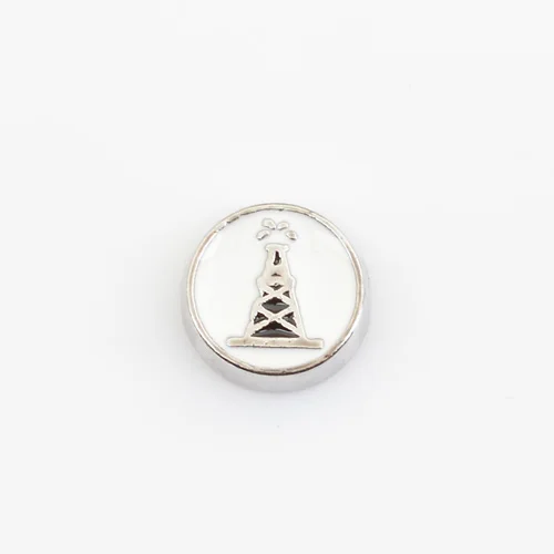 Oil Derrick, Floating charms,Fit floating charm lockets, FC0312