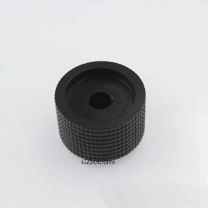 1pcs 검정색 알루미늄 전위차계 손잡이 캡/전위차계 용 25MM * 15MM 손잡이 무료 배송