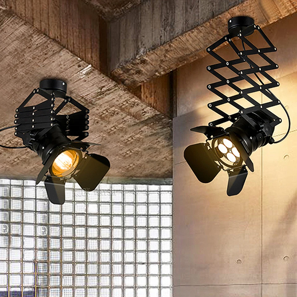 Industrial Ceiling Lamp for Living Room Bedrooms Bar Dome Light Fixture Vitage pendant lamp Home Decor  Lighting