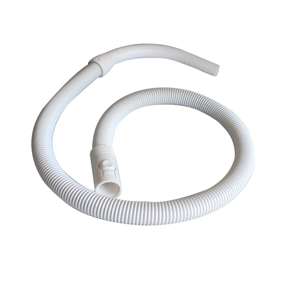 1.9m Flexible EVA Hose+PP Connector+Handle Hoses for  FC5225 FC5226 FC5228 Vacuum Cleaner Parts Inner Diameter 32mm White