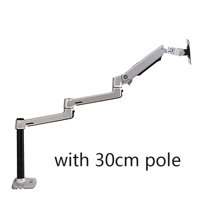 Poste para soporte de Monitor, brazo de soporte para ordenador portátil, 60cm, 45cm, 17cm