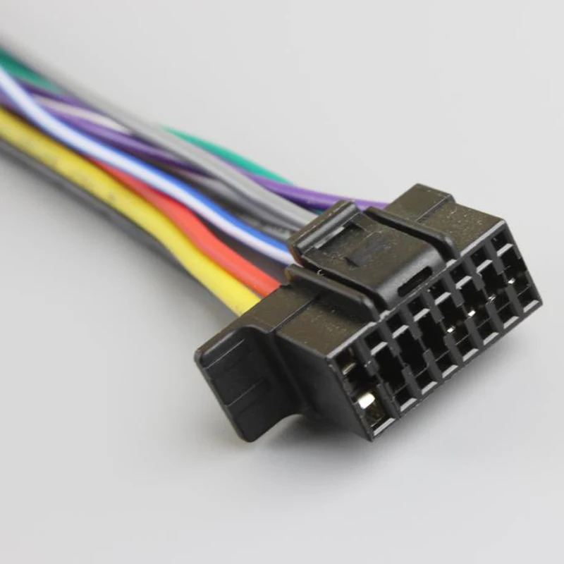 Biurlink Aftermarket Stereo Radio Receiver Replacement Wire Harness Cable for Sony Radio Wiring Harnesses