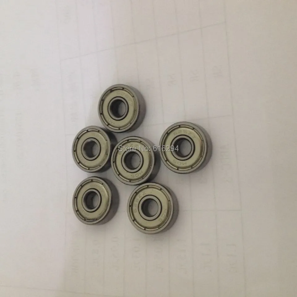 MOS  625ZZ Superior quality Free Shipping 20PCS MOS  625ZZ( 5x16x5MM)    Miniature Ball Bearings 625ZZ  motor Bearings