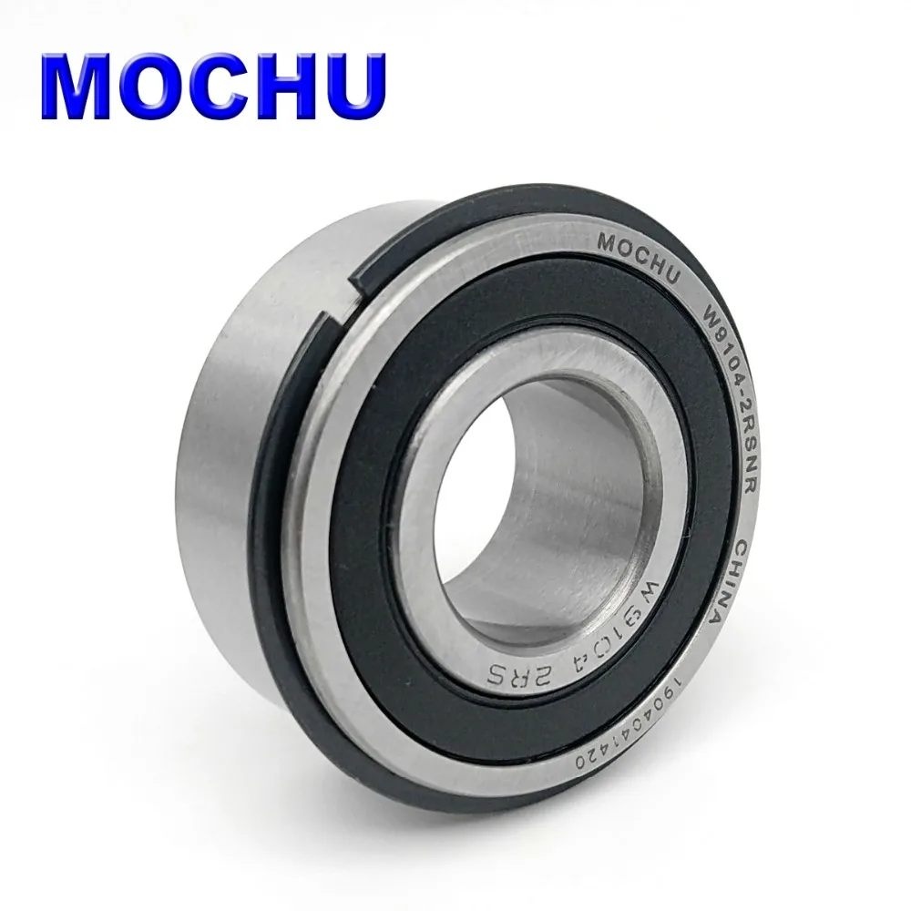 MOCHU W9104-2RSNR W9104-2RS 19.05X42X17.462 Einreihiges Rillenkugellager mit Nut und Sicherungsring – Detail 5