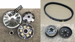 Today 50cc Variator Set with Rollers / Clutch / Drive belt For Honda Motorcycle Chinese Scooter SDH50QT DIO spare Parts