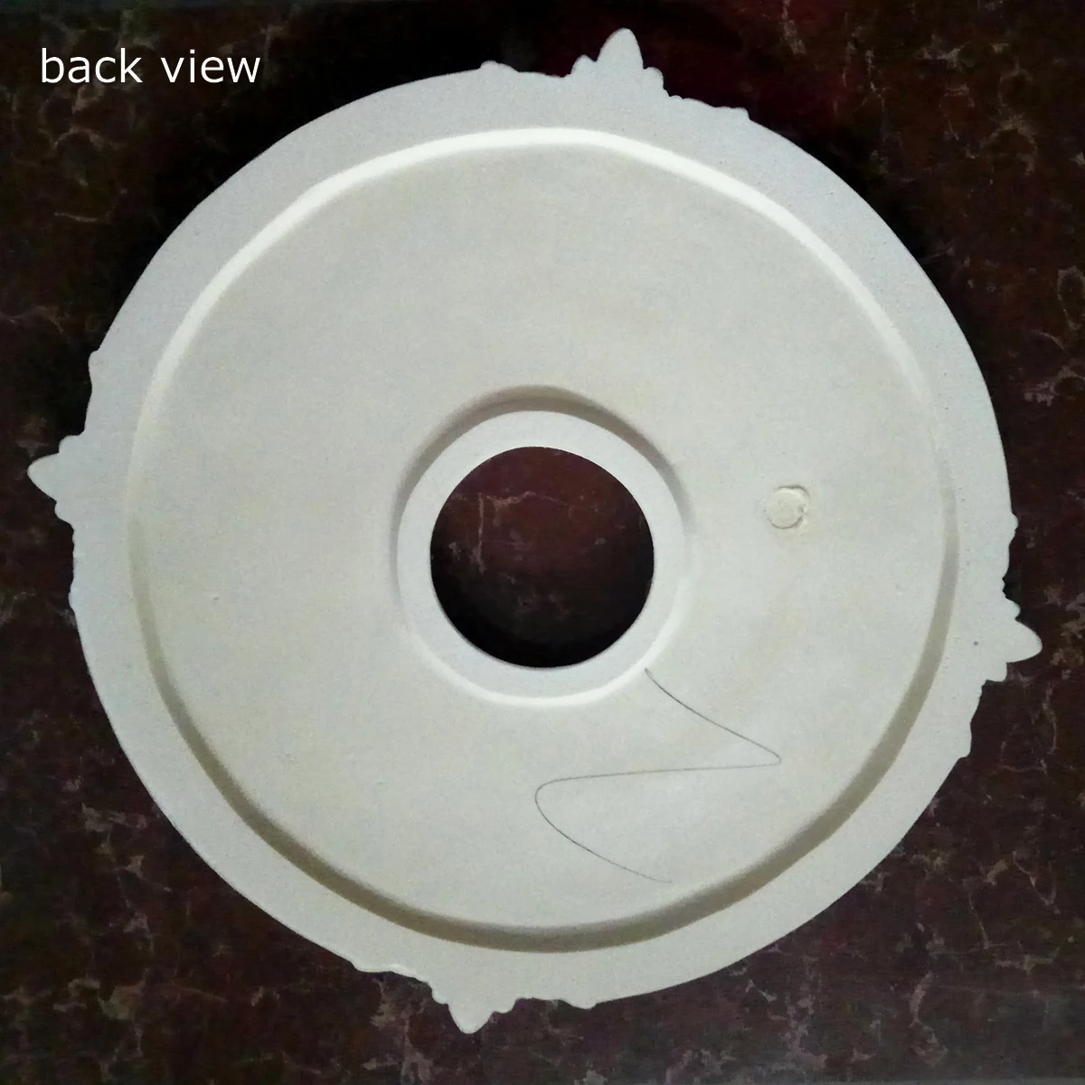 Chandelier Ceiling Plate Rosette PU Decorative Ceiling Rose Pendant Light Base Lamp Decorative Panel Wall Moulding
