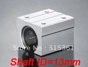 Free Shipping 10PCS/Lot SBR13UU 13mm Open Linear Bearing Slide Linear Motion Block XYZ CNC SBR