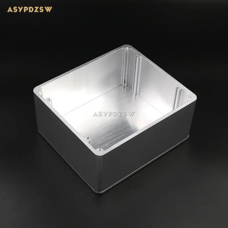 Полностью алюминиевая пескоструйная Серебристая крышка трансформатора 160*75*140, защитная крышка силового трансформатора, корпус