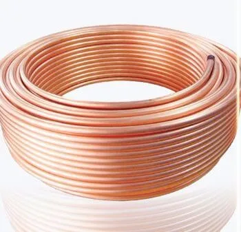 5MM*0.5mm  Length 2m Red Copper Pipe tube Capillary Tube Fridge And Air Conditioning For Refrigeration