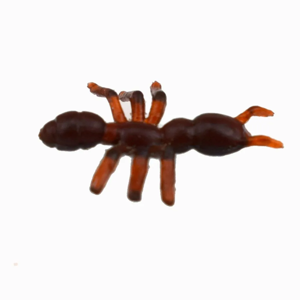 20pcs Simulation Ants Plastic Mini Ants Toys 1.5*1.5cm Halloween Funny Insect Joking Toy Bug Ant Toy For Children Gifts