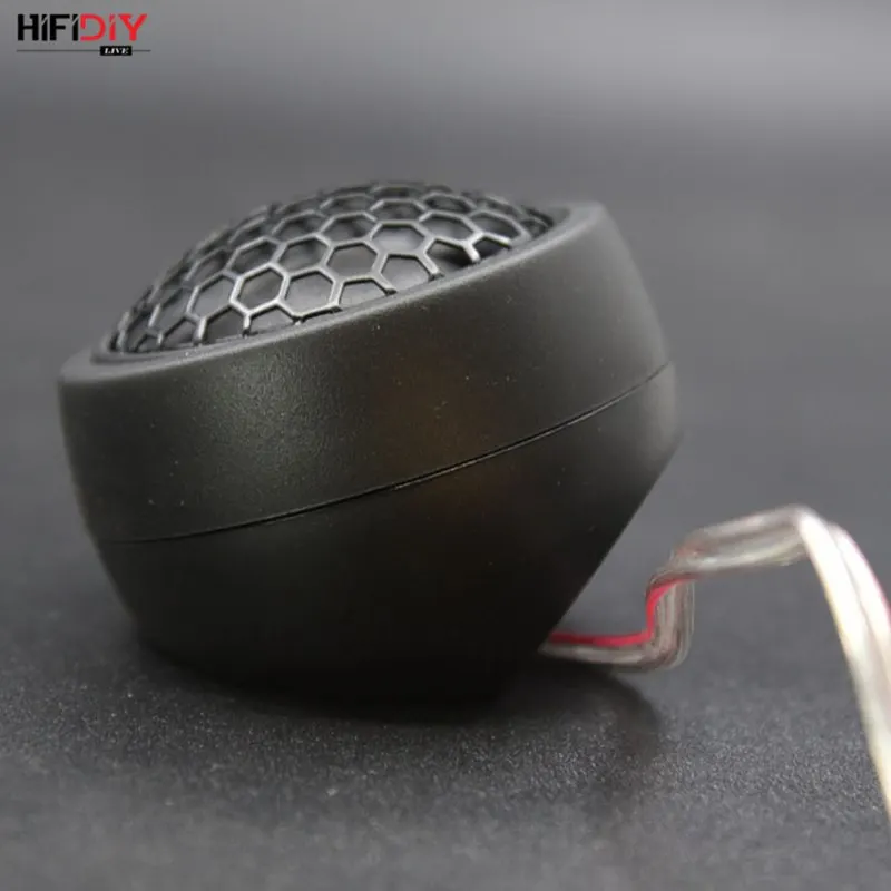 HIFIDIY LIVE Car acoustics audio black silk membrane 1 Inch plastic frame treble speaker unit  4 OHM 30W Loudspeaker NT25