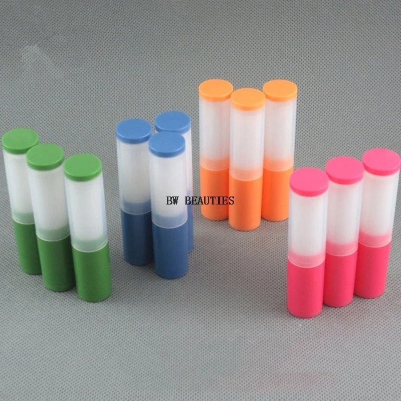 1000Pcs/Lot 4G pink lip gloss/color cream tube or lip balm tube or lip stick tube,directly pour no need filling mould