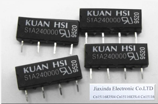 

ГОРЯЧАЯ НОВАЯ S1A 240000 1А 240000 S1A24 1A24 1A 24V DC24V 24VDC KUANHSI DIP4