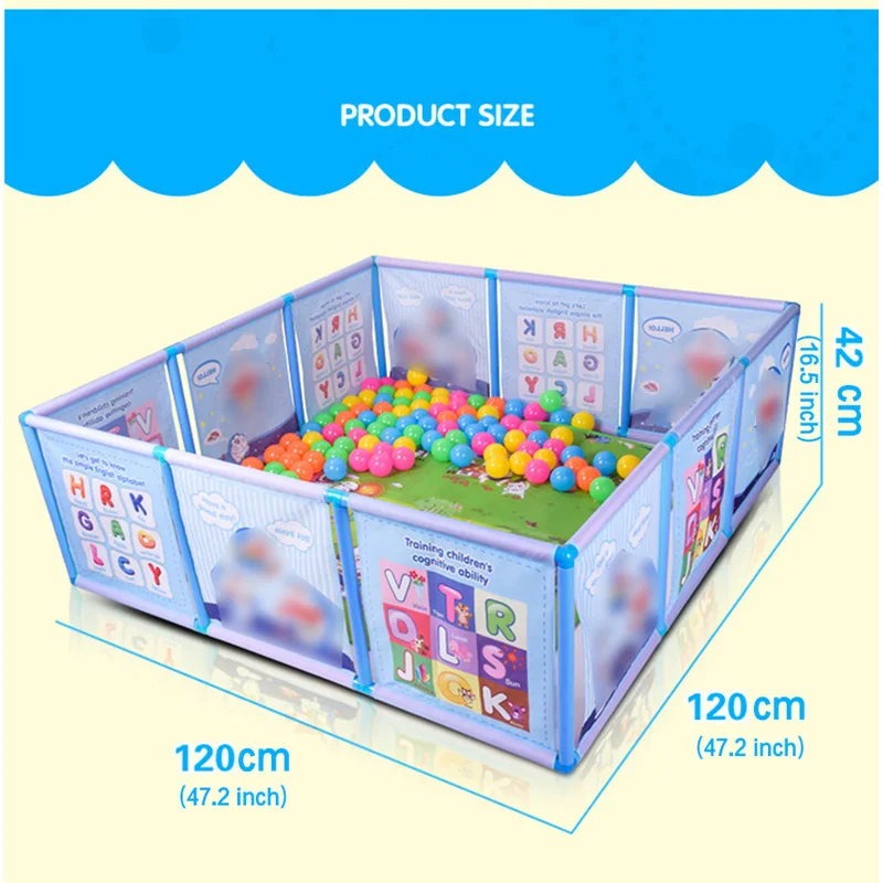 Baby playground Children\'s Ball Pool Dry Ball Pit Baby Toys Swimming Pool of Balls For Babies 13-24 Months Parque Infantil Bebes