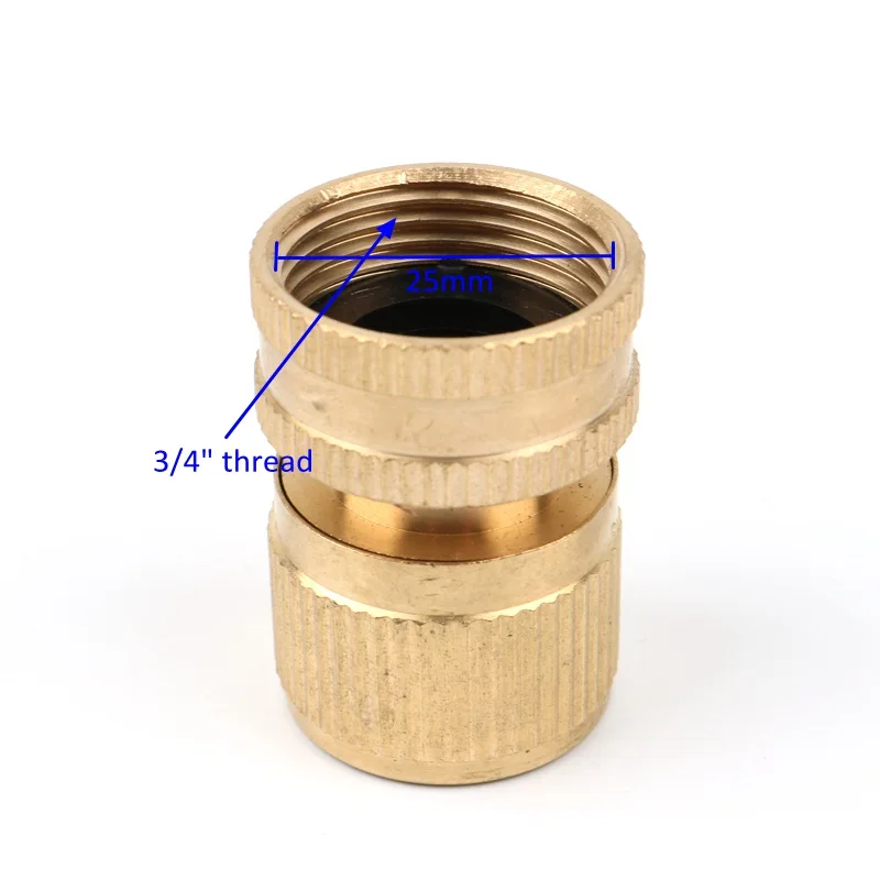 1pc pure brass garden water gun connector washing machine quick connector male/female 3/4\