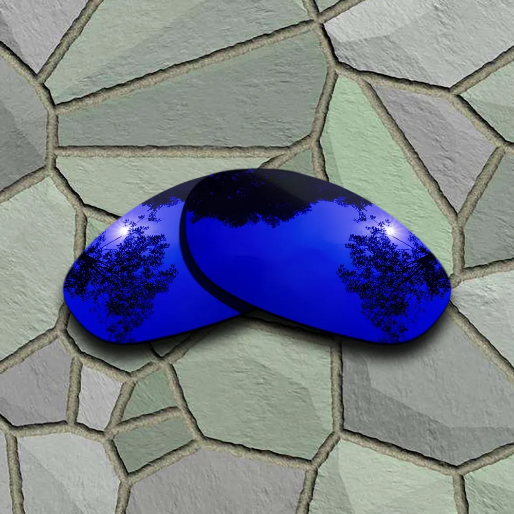 Violet Blue&Bronze Brown 2SETS Polarized Replacement Lenses for Oakley Monster Dog