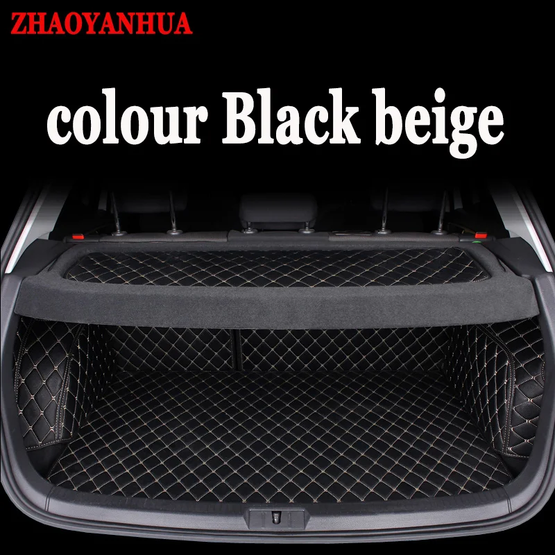 

All surround car trunk mat for volkswagen Golf 6 7 Anti-slip leather trunk pad Customized floor mat car style