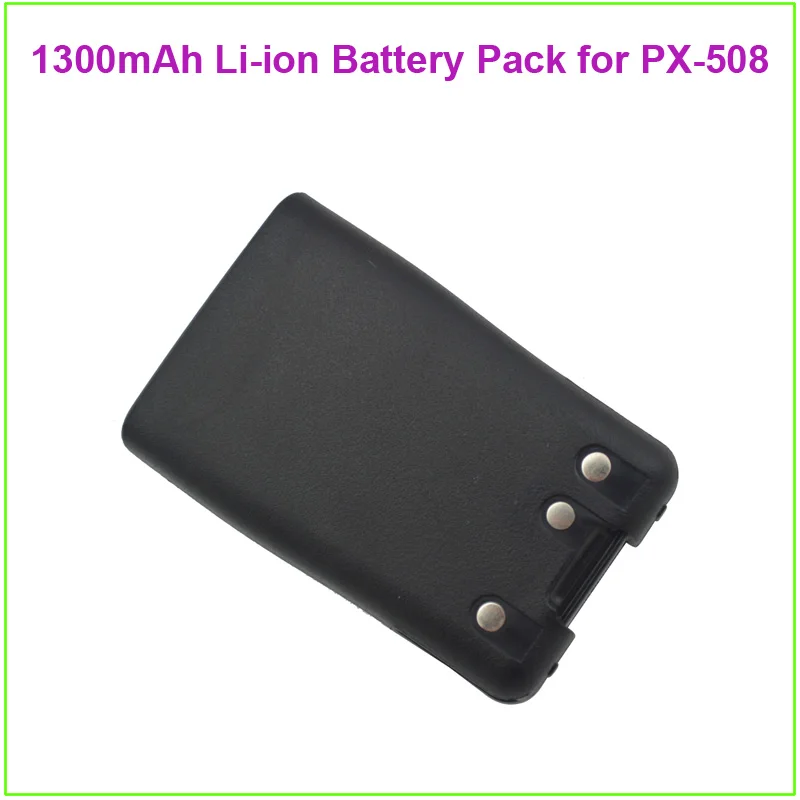 Hot Sale DC7.4V 1300mAh Li-ion Battery Pack for PUXING PX-508 IP67 Waterproof walkie talkie radio