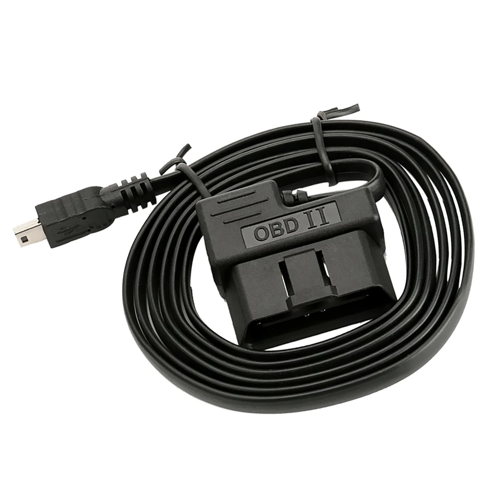 1.8m OBD II OBD 2 7 Pin to Mini USB Connecting Cable for Car HUD Head up Display OBD2 Connection Cable for car Head Up Dispaly