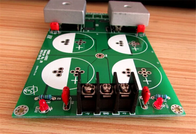 Double bridge rectifier single bridge rectifier power supply board 35mm pin distance large capacitor filter board 1969 amplifier