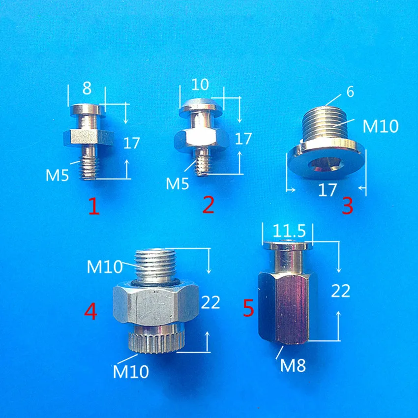 

Chuck conversion head connector threads The internal and external screw tooth transformation