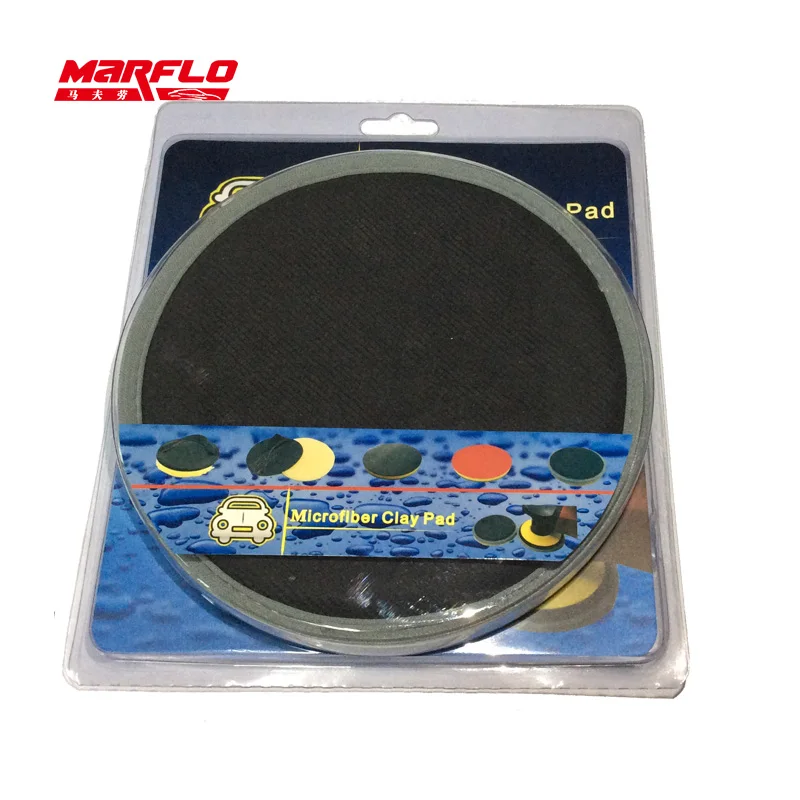 MARFLO Brilliatech BT-6038 Microfiber Magic Clay Pad 170mm Magic Clay Towel And Maigc Clay Mitt