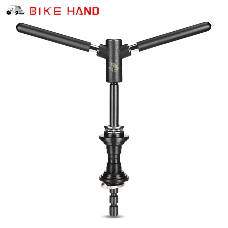 

BIKE HAND Professional Bike Headset Press Installation Tool Bicycle Repair Tool For 1", 1-1/8", 1-1/4" Headset Press Bike Tools