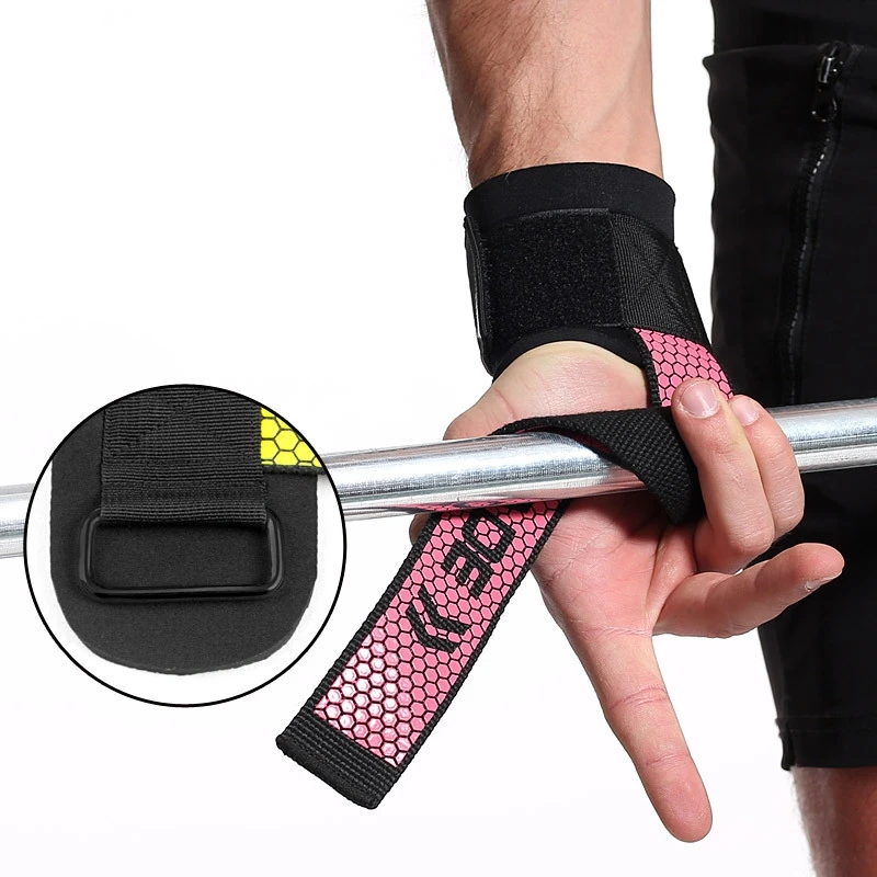 1 Pair Anti-slip Per Il Fitness Supporto per polso Guardia Avvolge Crossfit Sport Wristband Pesi A Mano Cinghie Palestra Per Manubri Bilanciere