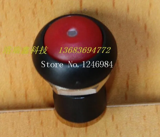 

[SA]12MM round red illuminated push button switch with lock waterproof Dailywell Taiwan Deli Wei button switch--20pcs/lot