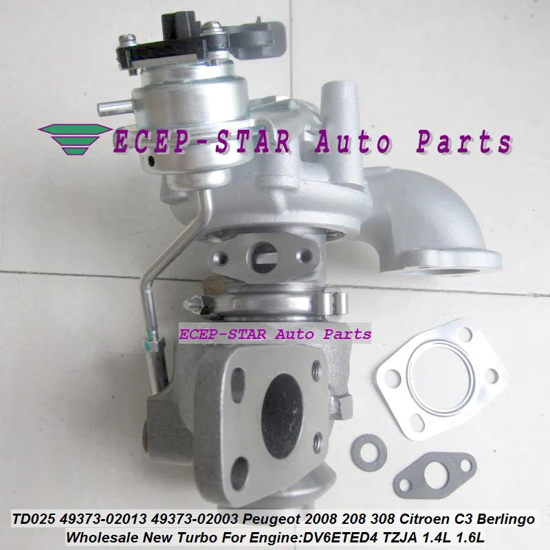 TD025 49373-02013 49373-02003 0ino 5Q9 0ino 5R0 Turbo pour Ford Fic., financDV6ETED4 1.6L HDi 75 90 92 FAP 75HP 92HP 95HP TZAlban2008-