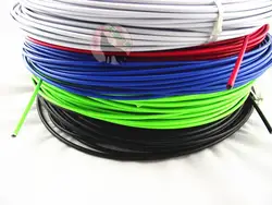 2021 Road Bike/MTB bicycles brake cable line/gear shift bike brake cable sets,black/white/green/blue/yellow/orange/red 1 M