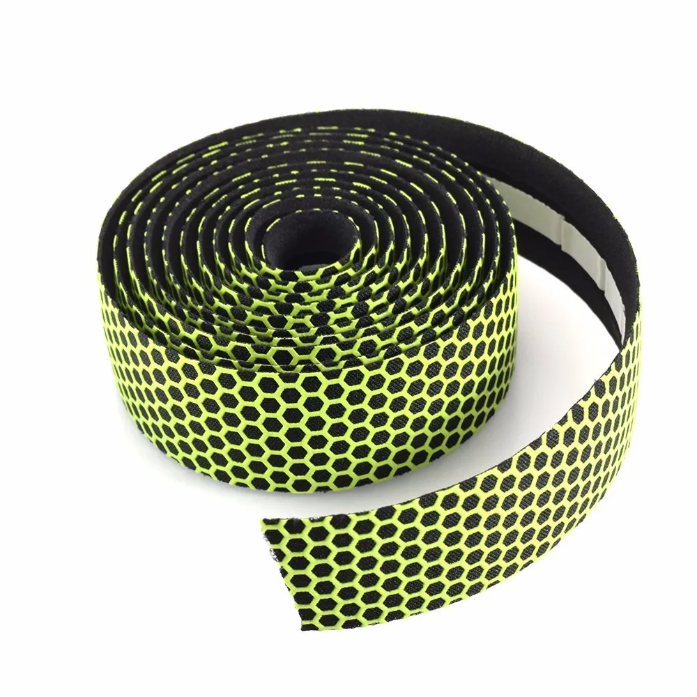 Road Bike Grip Tape Setang Pita Gel Silika Lembut Sejuk Sepeda MTB Sabuk Gigi Tetap Bar Pengangkat Mikrofon Aksesori Bersepeda