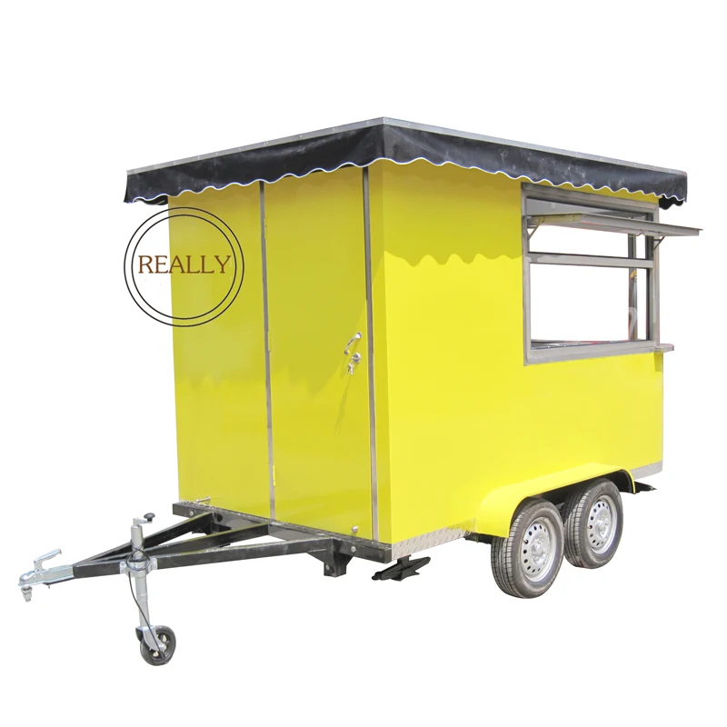 mobile food truck for street side business Street Vending Food Carts Concession Food Trailers