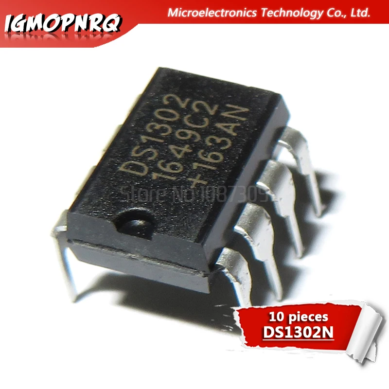 10pcs DS1302N DS1307N DS1302 DS1307 DIP Trickle Charge Timekeeping Chip new original