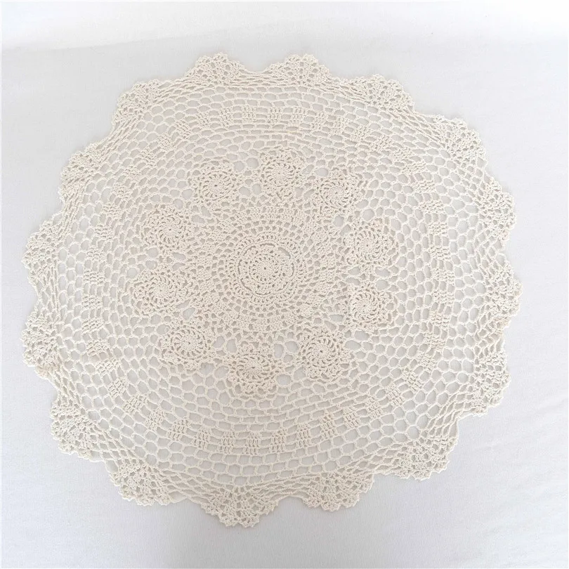 Accessoires de Photo pour nouveau-né, dentelle Beige, couche de Crochet, napperon, pièce de pose, Bbay, panier de photographie