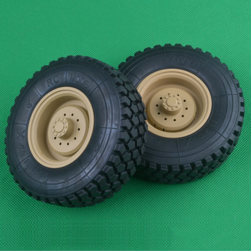 HG P801 P802 1/12 8X8 RC High-imitatlon US military truck spare parts main tire tyre 8ASS-01