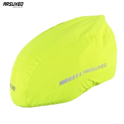 ARSUXEO Cycling Helmet Covers Windproof Waterproof Cycling Caps MTB Road Bike Bicycle Rain Cover Caps Dustproof Ultra-light PC08