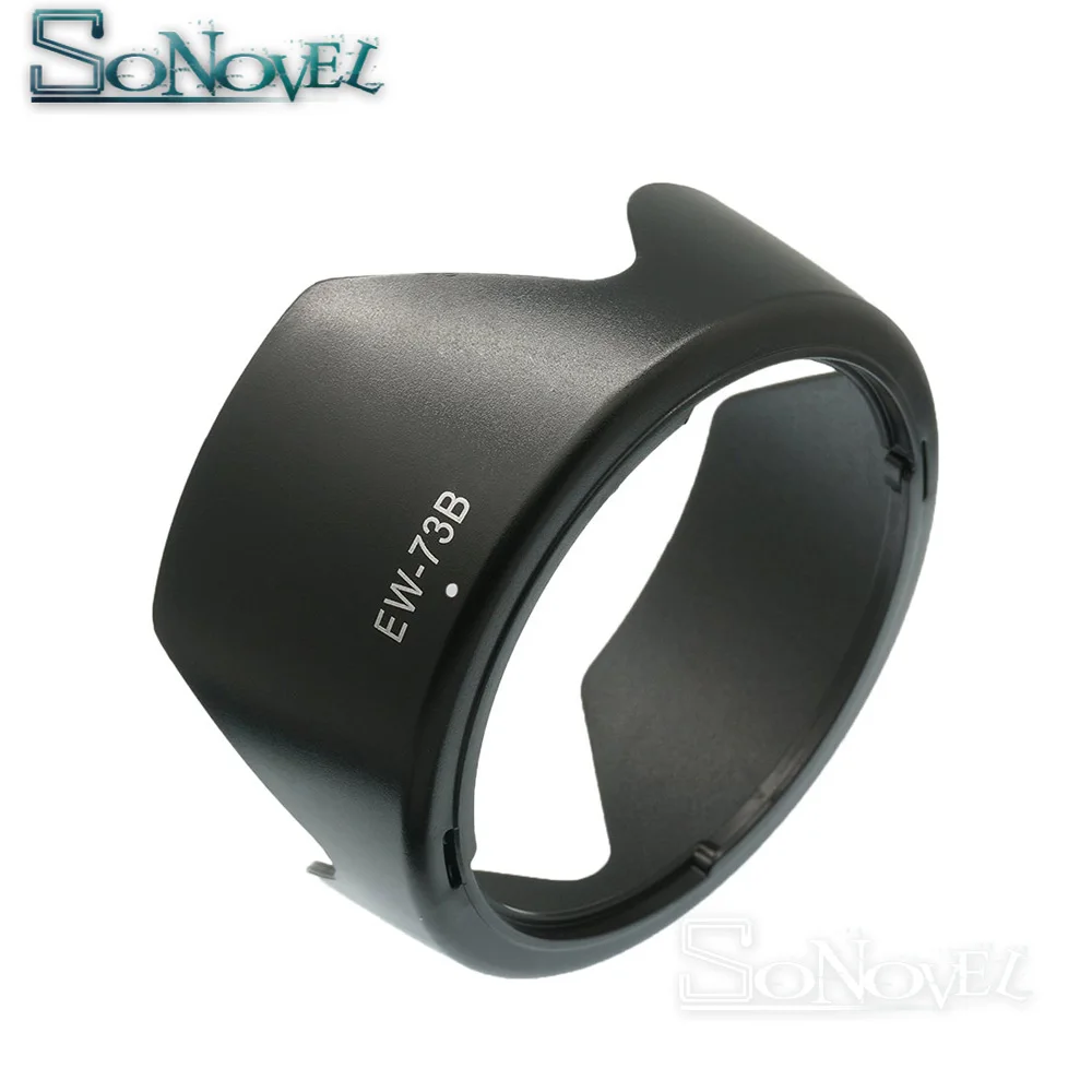 2PCS EW-73B Bayonet shape flower Lens Hood For Canon EOS EF-S 17-85mm F4-5.6 IS 18-135mm f/3.5-5.6 IS Lens & 800D 760D 750D 650D