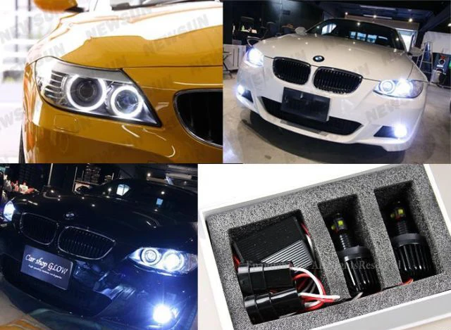 

40W H8 LED Angel Eye Halo Ring Marker Light Replacement Bulb Upgrade kit for E70 E71 E89 E84 E60 e61 e87 e82 E90 e91 E92 e93