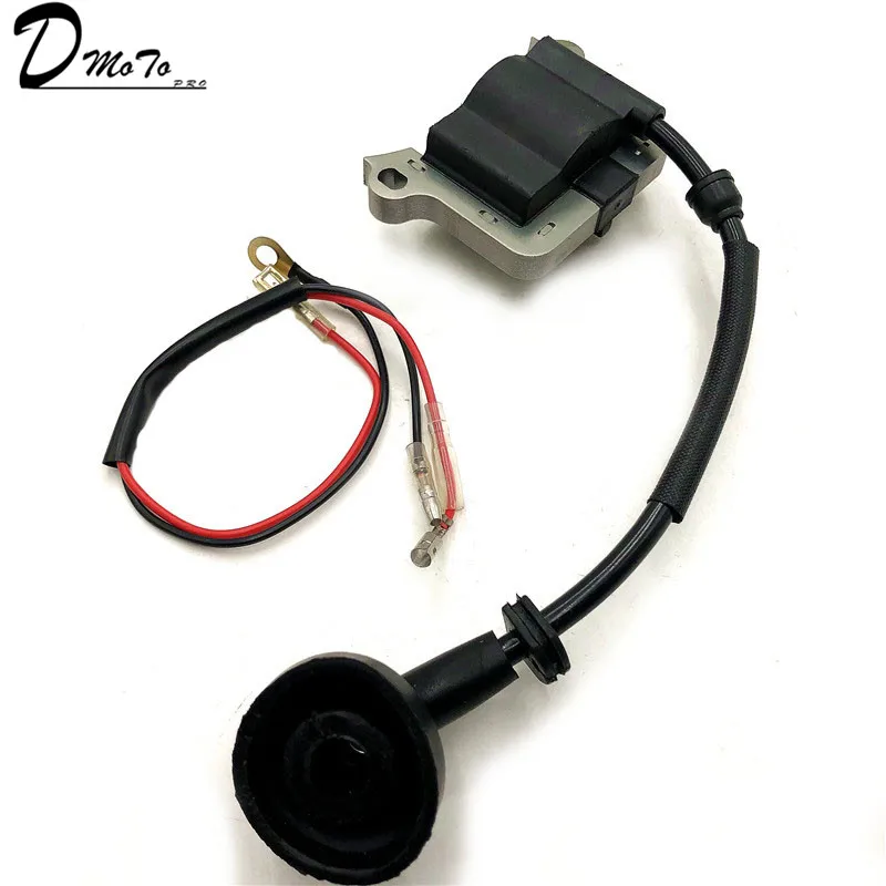 New Ignition Coil For 2 Stroke Engine Strimmer Chainsaw Brush Cutter Lawn Mower Parts Mayitr Garden Tools