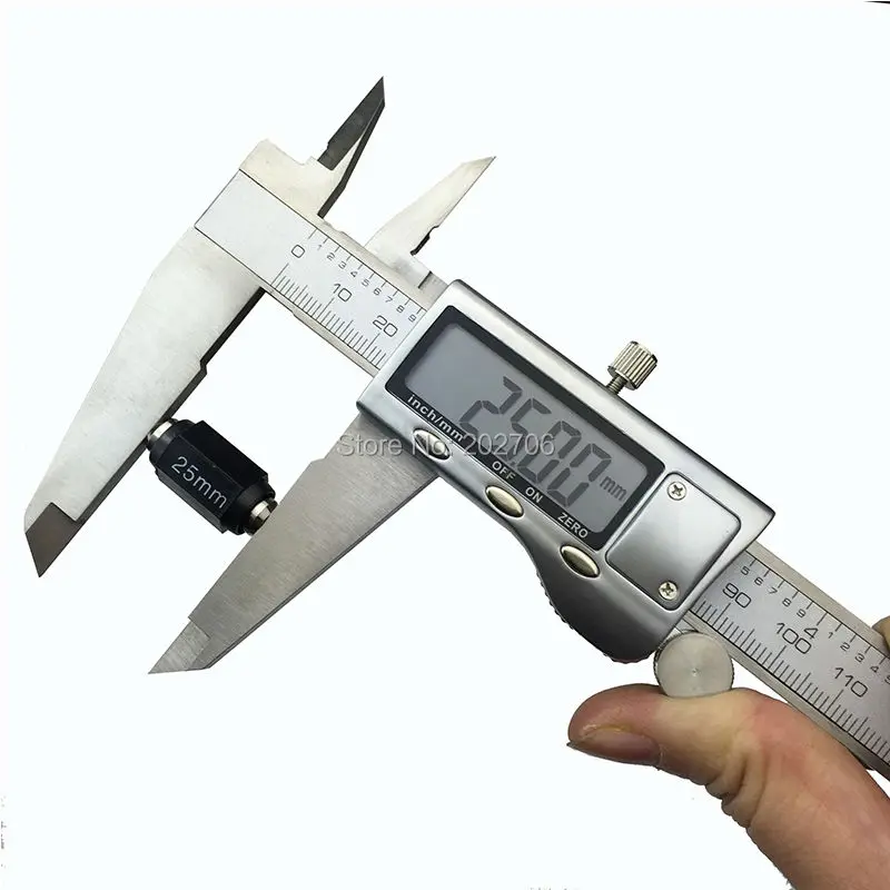 0-300mm  0.01mm Stainless steel Metal casing Digital Caliper electronic Vernier caliper micrometer thickness gauge