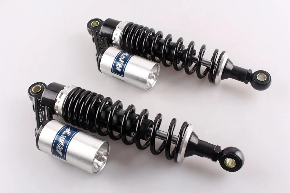 325mm Spring 8MM Motorcycle Air Shock Absorbers Universal Fit For Honda Suzuki Yamaha Kawasaki ATV Go Kart Quad Dirt Sport Bikes