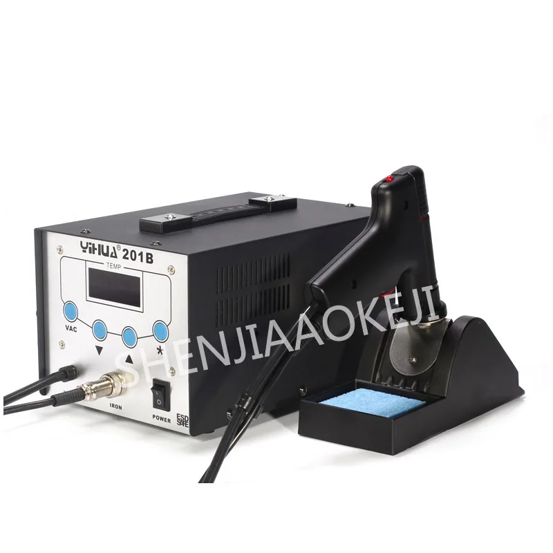 201B 130W electric suction tin gun Anti-static suction tin gun soldering station Suck pen tin gun two in one 220V/110V