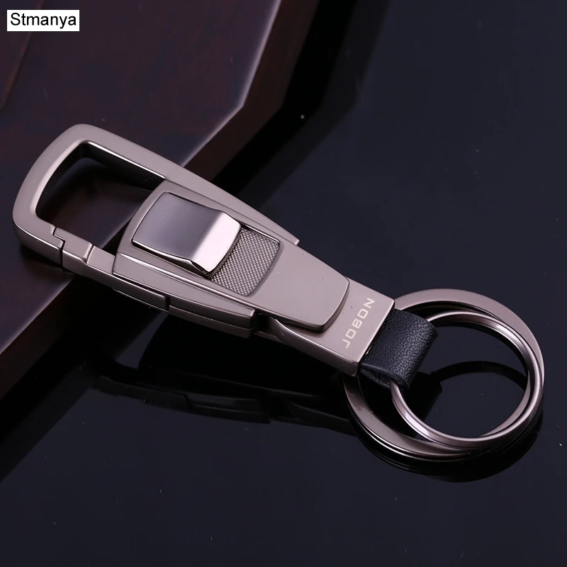 High Quality Key Chain Top Business keychains men \'s waist hanging Women car key ring Best Gift Key Holder With box