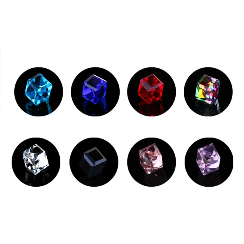 Womens Crystal Magnetic Earrings Water Cube Health Care Strong Magnetic Ear Stud Set Non Piercing Fake Earrings Best Gift