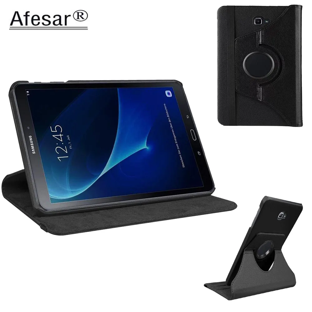 

For Samsung Galaxy Tab A 10.1 2016 Tablet Case, Tab A6 10.1 SM-T580 T585 T587 Rotating Case Cover