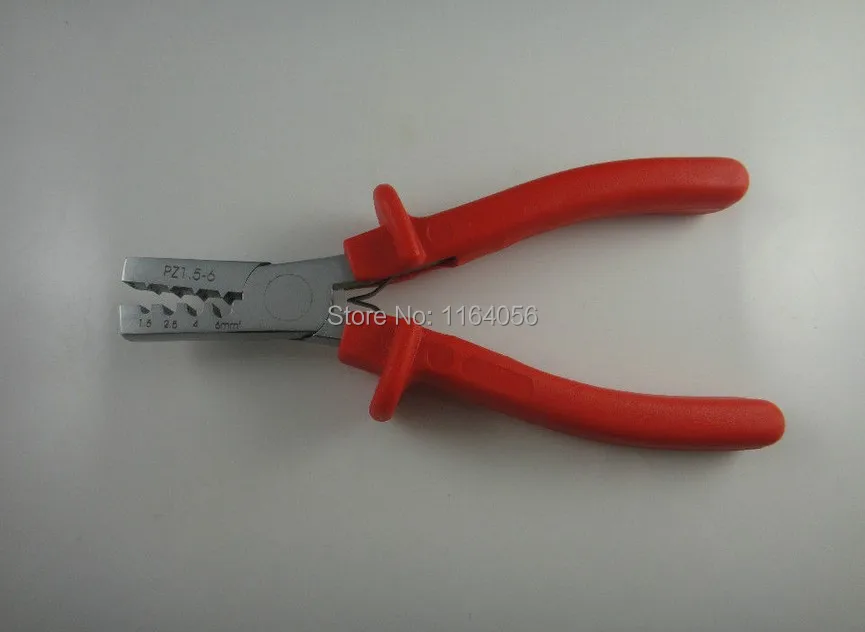 PZ1.5-6 AWG18-10 Germany Style Small Crimping Plier For Insulated and Non-Insulated Ferrules