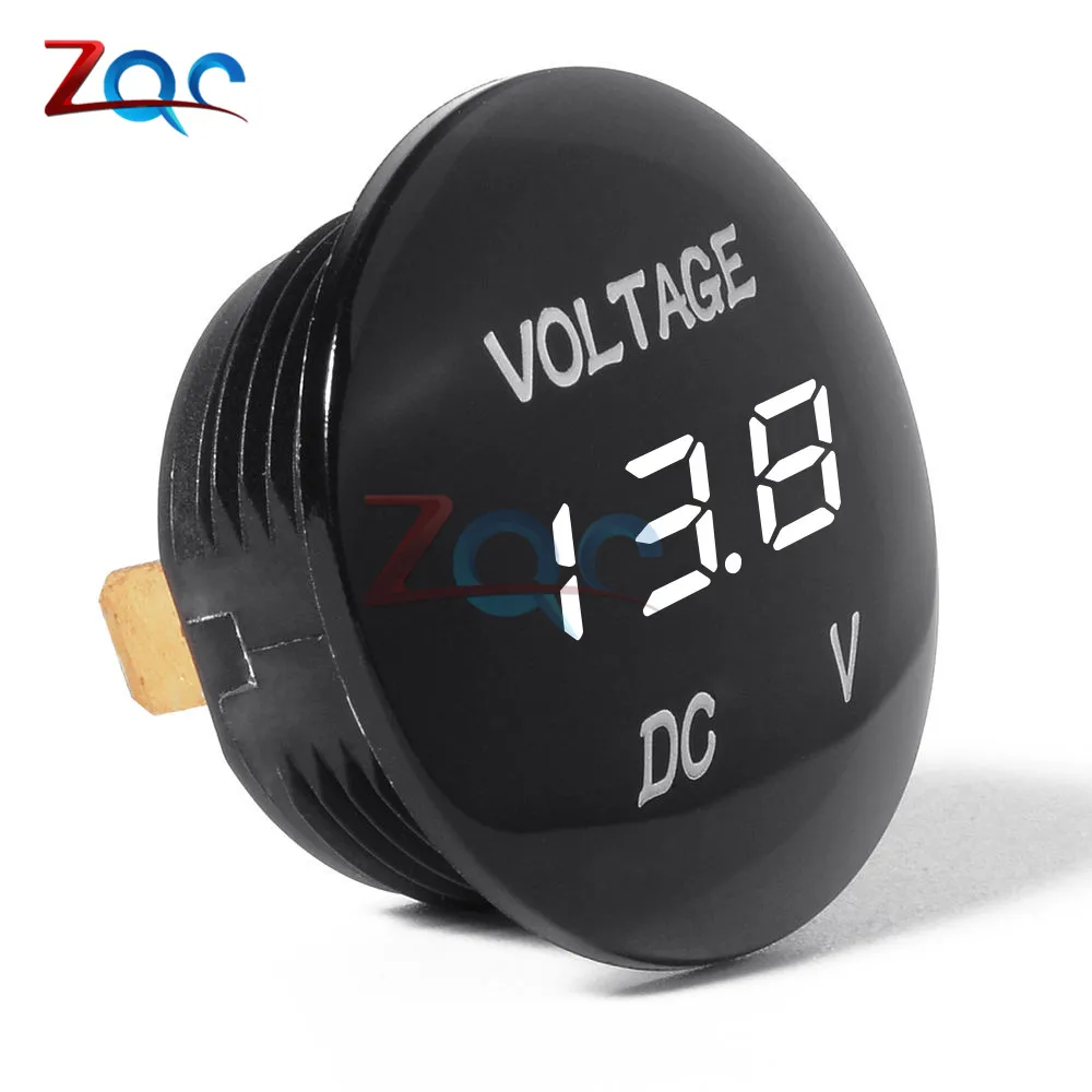 DC 5V-48V LED Digital Voltmeter Ammeter Car Motocycle Voltage Current Meter Volt Detector Tester Monitor Panel