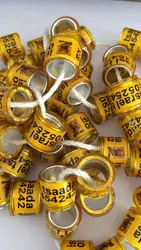 100pcs/lot Fly pigeon rings birds rings supply finch bird canary aluminum birds rings bands 2025  year rings