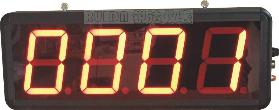 Large screen LED four digit display countdown counter, minus counter, with relay control output delay